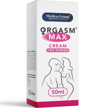 Crema Intima Donna Orgasm Max per Piacere e Sensazioni Intense